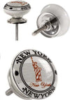 Kit 2pz Pomelli Mobili Multiuso Pomello In Ceramica 40mm Decori Assortiti 843037 Fai da te/Ferramenta/Minuteria per mobili/Manopole Trade Shop italia - Napoli, Commerciovirtuoso.it