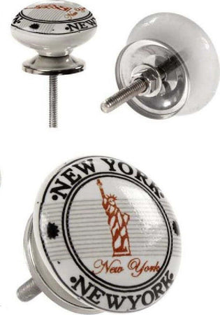 Kit 2pz Pomelli Mobili Multiuso Pomello In Ceramica 40mm Decori Assortiti 843037 Fai da te/Ferramenta/Minuteria per mobili/Manopole Trade Shop italia - Napoli, Commerciovirtuoso.it