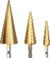 Kit-3-Frese-Coniche-Gradini-Da-4-A-32-Mm-Fresa-Conica-A-Scalini-Hss-X-Foro-Legno-Tools