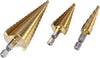 Kit-3-Frese-Coniche-Gradini-Da-4-A-32-Mm-Fresa-Conica-A-Scalini-Hss-X-Foro-Legno-Tools