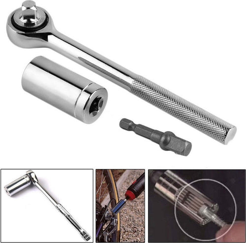 KIT 3 PEZZI CHIAVE UNIVERSALE A BUSSOLA da 7 A 19 mm AVVITA SVITA DADO BULLONE Fai da te/Utensili elettrici e a mano/Utensili a mano/Bussole e set di bussole/Corredi di bussole/Standard Trade Shop italia - Napoli, Commerciovirtuoso.it