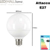 kit 3pz lampada bulbo globo led g95 15w e27 bianco freddo 6000k Illuminazione/Lampadine/Lampadine a LED Led Mall Home - Napoli, Commerciovirtuoso.it