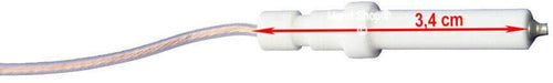 Kit 4 candelette per accensione piani cottura lunghezza candela 3,4 cm