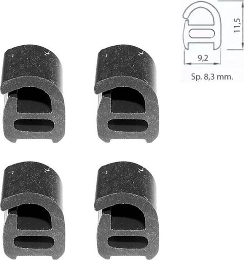 Kit-4-gommini-griglie-cucina-piano-cottura-Candy-Iberna-paracolpi-antigraffio