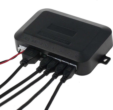 Kit 4 Sensore Di Parcheggio Con Display Led Auto Sensore Posteriore Allarme Nero Elettronica/Elettronica per veicoli/Elettronica per auto/Park Assist Trade Shop italia - Napoli, Commerciovirtuoso.it