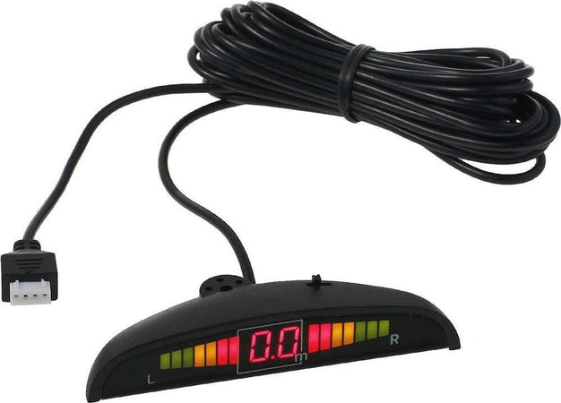 Kit 4 Sensore Di Parcheggio Con Display Led Auto Sensore Posteriore Allarme Nero Elettronica/Elettronica per veicoli/Elettronica per auto/Park Assist Trade Shop italia - Napoli, Commerciovirtuoso.it