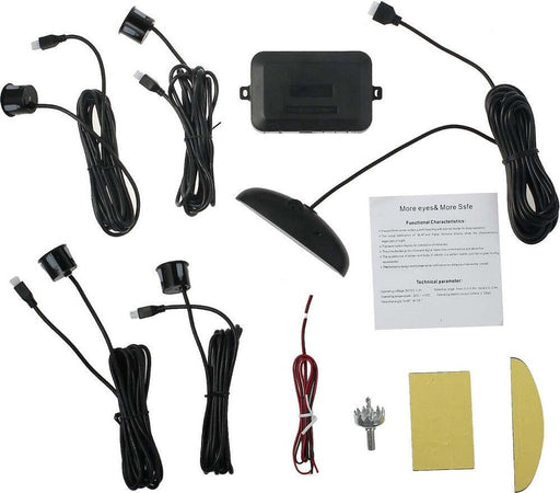 Kit 4 Sensore Di Parcheggio Con Display Led Auto Sensore Posteriore Allarme Nero Elettronica/Elettronica per veicoli/Elettronica per auto/Park Assist Trade Shop italia - Napoli, Commerciovirtuoso.it