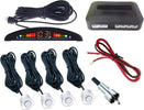 Kit 4 Sensori Di Parcheggio Con Display Led+suono Grigio Con Cicalino Acustico Elettronica/Elettronica per veicoli/Elettronica per auto/Park Assist Trade Shop italia - Napoli, Commerciovirtuoso.it