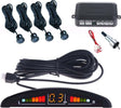 KIT-4-SENSORI-DI-PARCHEGGIO-CON-DISPLAY-LED+SUONO-NERI