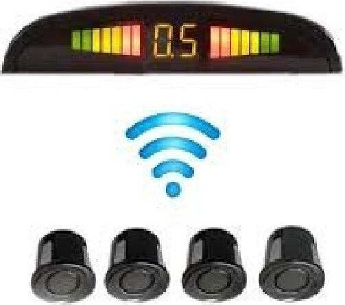 KIT 4 SENSORI DI PARCHEGGIO CON MINI DISPLAY LED WIRELESS SUONO FRESA NERI Elettronica/Elettronica per veicoli/Elettronica per auto/Park Assist Trade Shop italia - Napoli, Commerciovirtuoso.it