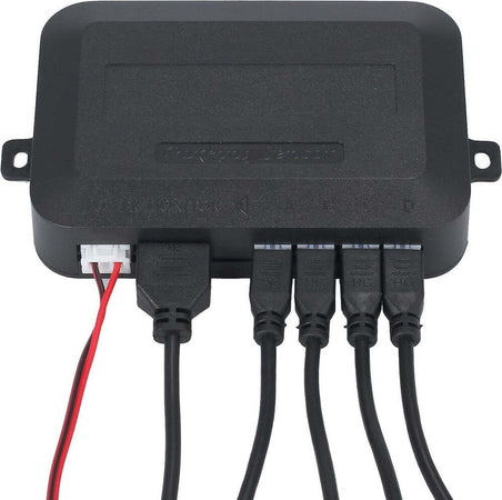 Kit 4 Sensori Parcheggio Per Auto Retromarcia Posteriori Bianchi Con Led Display Elettronica/Elettronica per veicoli/Elettronica per auto/Park Assist Trade Shop italia - Napoli, Commerciovirtuoso.it