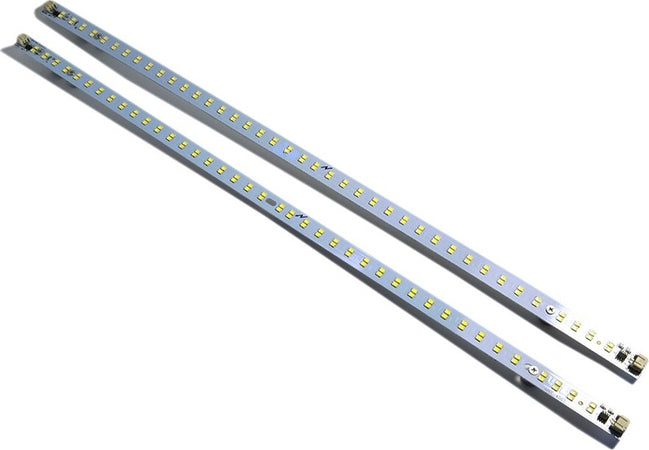 KIT 4 STRISCIE LED 51CM 8W BARRA RIGIDA 48 LED SMD 5630 ALLUMINIO LUCE BIANCA Illuminazione/Strisce LED Trade Shop italia - Napoli, Commerciovirtuoso.it