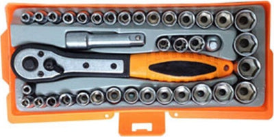 Kit 40 Utensili Chiavi A Bussola Cricchetto Prolunga In Custodia Fai Da Te Casa, arredamento e bricolage > Bricolage e fai da te > Utensili Manuali > Chiavi da Lavoro Trade Shop italia - Napoli, Commerciovirtuoso.it