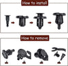 Kit 40pz Clip Di Fissaggio Automatico Rivetto In Plastica Per Paraurti Auto Nero Auto e Moto/Parti per auto/Allestimenti interni/Dadi e bulloni Trade Shop italia - Napoli, Commerciovirtuoso.it