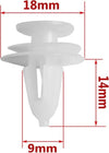Kit 40pz Clip Di Fissaggio Pannello Automatico Rivetti Plastica Ganci Auto Bianco Auto e Moto/Parti per auto/Allestimenti interni/Dadi e bulloni Trade Shop italia - Napoli, Commerciovirtuoso.it