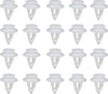 Kit-40pz-Clip-Di-Fissaggio-Pannello-Automatico-Rivetti-Plastica-Ganci-Auto-Bianco