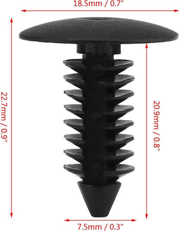 Kit 40pz Clip Per Parafango In Plastica Rivetti Paraurti Viti Di Fissaggio Auto Auto e Moto/Parti per auto/Allestimenti interni/Dadi e bulloni Trade Shop italia - Napoli, Commerciovirtuoso.it