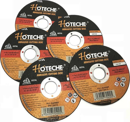 Kit-5-Dischi-Taglia-Ferro-Metallo-Disco-115-Mm-Smerigliatrice-Flex-Hoteche