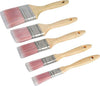 Kit-5-Pennelli-Pennello-Setola-Lunga-X-Pittura-E-Smalto-Pittore-Bricolage