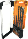 Kit-5-Punte-Trapano-Attacco-Sds-Plus-110-160-Mm-Per-Forare-Pietra-Muro-Cemento-Hoteche
