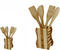 Kit 5 Pz Cucina Porta Mestolo Mestoli In Legno Bamb? Con 4 Mestoli Posate 67375 Casa, arredamento e bricolage > Cucina > Accessori cucina Trade Shop italia - Napoli, Commerciovirtuoso.it