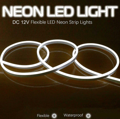 Kit 5mt Striscia Strip Flex Led Bobina Neon Flessibile Tubo Esterno +Alimentatore Elettronica/Elettronica per veicoli/Accessori/Accessori per cellulari/Caricabatterie wireless Zencoccostore - Formia, Commerciovirtuoso.it