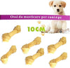 Kit-6-Ossa-Cane-Da-Masticare-Pelle-Bovino-Osso-Cani-10cm-Snack-Annodato-Igiene