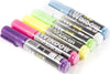 Kit-6-Pennarelli-Per-Lavagna-Luminosa-A-Led-Ri-scrivibile-Fluorescenti-Fluo