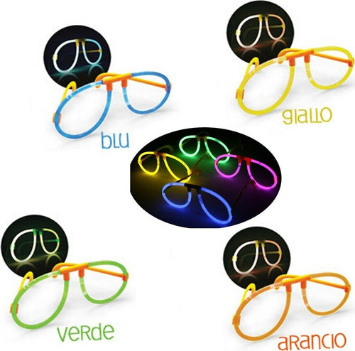 Kit 6 Pezzi Occhiali Luminosi Starlight Party Fluo Concerti Feste Fluorescente Casa, arredamento e bricolage > Prodotti per Feste Trade Shop italia - Napoli, Commerciovirtuoso.it