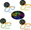 Kit-6-Pezzi-Occhiali-Luminosi-Starlight-Party-Fluo-Concerti-Feste-Fluorescente