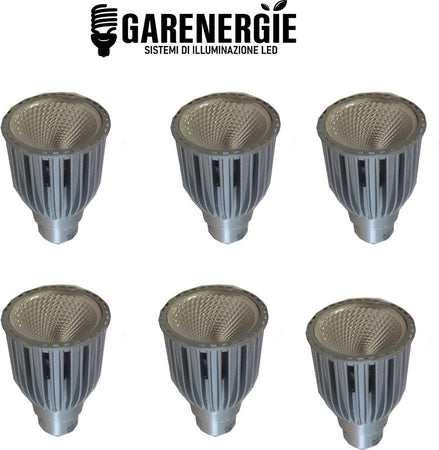kit 6 pz faretto 10w led gu10 bianco caldo 3000k Illuminazione/Lampadine/Lampadine a LED Led Mall Home - Napoli, Commerciovirtuoso.it