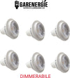 kit 6pz faretto led dimmerabile led 5w gu10 bianco caldo 3000k Illuminazione/Lampadine/Lampadine a LED Led Mall Home - Napoli, Commerciovirtuoso.it