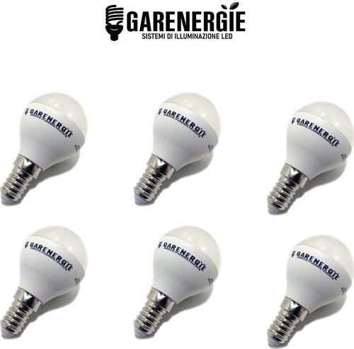 kit 6pz lampada led mini globo g45 5w e14 luce calda 3000k Illuminazione/Lampadine/Lampadine a LED Led Mall Home - Napoli, Commerciovirtuoso.it