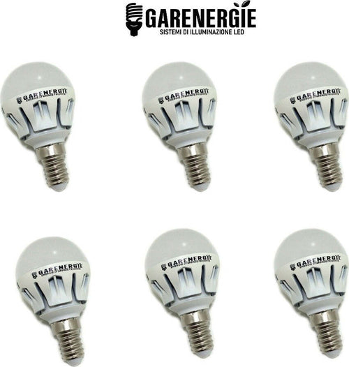 kit 6pz lampada sfera mini globo g45 6w e14 bianco caldo 3000k Illuminazione/Lampadine/Lampadine a LED Led Mall Home - Napoli, Commerciovirtuoso.it