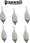 kit 6pz lampadina candela soffio di vento led 5w e14 bianco freddo 6500k Illuminazione/Lampadine/Lampadine a LED Led Mall Home - Napoli, Commerciovirtuoso.it