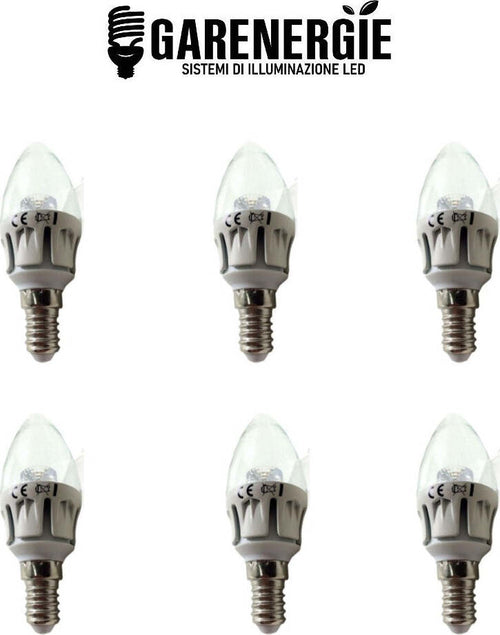 kit 6pz lampadina oliva 5w led e14 bianco caldo 3000k Illuminazione/Lampadine/Lampadine a LED Led Mall Home - Napoli, Commerciovirtuoso.it