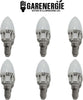 kit 6pz lampadina oliva candela 6w led bianco caldo 3000k Illuminazione/Lampadine/Lampadine a LED Led Mall Home - Napoli, Commerciovirtuoso.it