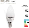 kit 6pz lampadina oliva candela led 3w e14 bianco caldo 3000k Illuminazione/Lampadine/Lampadine a LED Led Mall Home - Napoli, Commerciovirtuoso.it