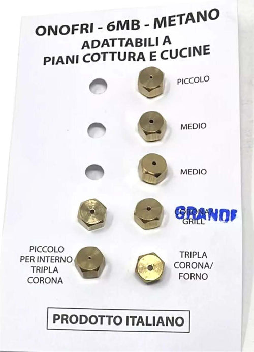 Kit-7-ugelli-cucina-piano-cottura-Candy-6-fuochi-gas-metano---6MB