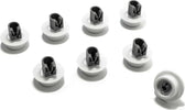 KIT 8 RUOTE LAVASTOVIGLIE REX AEG ELECTROLUX ZANUSSI ZOPPAS 50279059005 - CPV 4256 Casa e cucina/Grandi elettrodomestici/Accessori e parti di ricambio/Ricambi e accessori per lavastoviglie/Cestelli per lavastoviglie Rossi Ricambi - Venetico Marina, Commerciovirtuoso.it