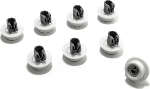 KIT 8 RUOTE LAVASTOVIGLIE REX AEG ELECTROLUX ZANUSSI ZOPPAS 50279059005 - CPV 4256 Casa e cucina/Grandi elettrodomestici/Accessori e parti di ricambio/Ricambi e accessori per lavastoviglie/Cestelli per lavastoviglie Rossi Ricambi - Venetico Marina, Commerciovirtuoso.it