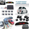 Kit-8-Sensori-Di-Parcheggio-Auto-+-Display-Led+suono-+-Radar-Cicalino-Acustico
