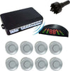 KIT 8 SENSORI DI PARCHEGGIO GRIGI CON CENTRALINA DISPLAY LED SUONO ACUSTICO Elettronica/Elettronica per veicoli/Elettronica per auto/Park Assist Trade Shop italia - Napoli, Commerciovirtuoso.it