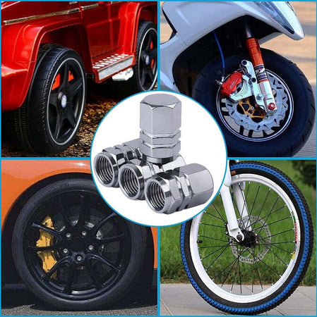 Kit 8pz Tappi Stelo Valvola In Alluminio Cappucci Pneumatici Auto Universali Moto Auto e Moto/Cerchioni e pneumatici/Accessori e parti/Cappucci delle valvole Trade Shop italia - Napoli, Commerciovirtuoso.it