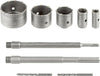 Kit-9-Frese-Carotatrici-Fresa-Muro-30-40-65-80-100-Mm-Asta-Sds-Max-Sds-Plus-Gloriashoponline