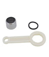 Kit 9pz Aeratore Per Rubinetto F22 In Abs 22mm Chiave Serraggio Guarnizioni 59032