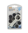 Kit 9pz Aeratore Per Rubinetto F22 In Abs 22mm Chiave Serraggio Guarnizioni 59032