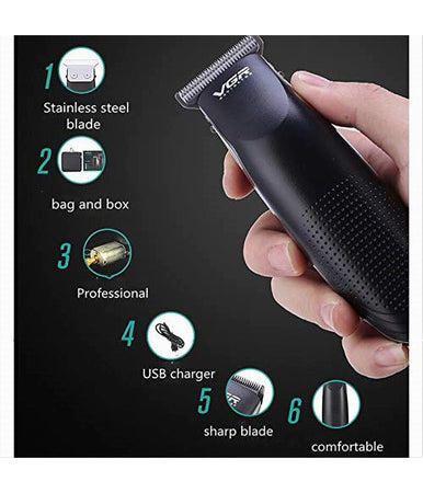 Kit A 2 Rasoi Combinato Tagliacapelli Barba Trimmer Professionale Con Filo V-023