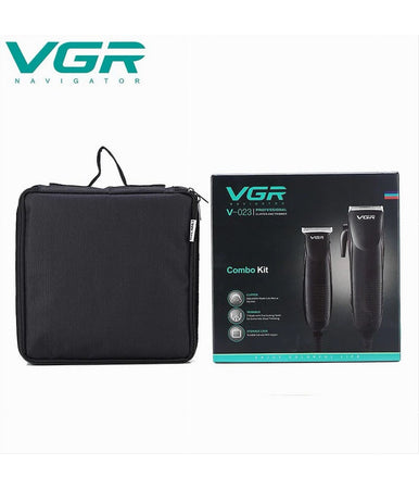 Kit A 2 Rasoi Combinato Tagliacapelli Barba Trimmer Professionale Con Filo V-023