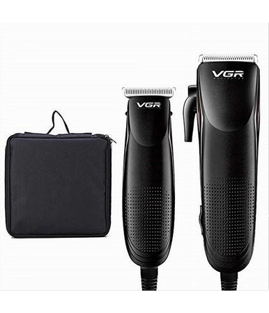 Kit A 2 Rasoi Combinato Tagliacapelli Barba Trimmer Professionale Con Filo V-023